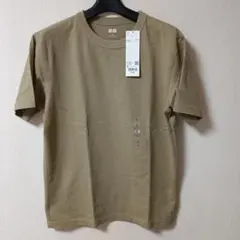 UNIQLO U クルーネックTシャツ ベージュ Sサイズのサムネイル