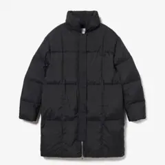 ラコステ　スタンドカラーダウンコート　ブラック　美品ですのサムネイル