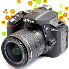 ☆高速AF☆Wi-Fi搭載☆ Nikon D5300 自撮り 画面回転 ニコン - メルカリ