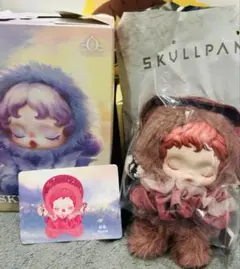 popmart スカルパンダ skullpanda ぬいぐるみペンダント