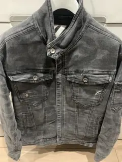 作業着 /Z-DRAGON /上のみ/Lサイズ/迷彩柄/ブラック/デニム生地