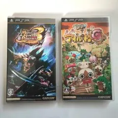 PSP モンスターハンターポータブル３ ぽかぽかアイルー村 ゲームソフト