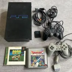 PlayStation 2 本体 + コントローラー + ゲーム2本