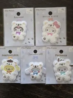 サンリオ　ワッペンシール　5枚セット