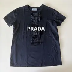 PRADA レディースTシャツ　紺色　Lのサムネイル
