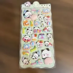 パンダキャラクター立体シールセット　おしりシール