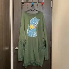 スウェットワンピース ロングワンピース