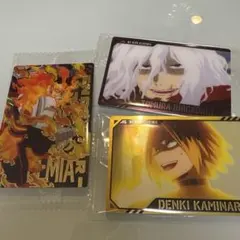 僕のヒーローアカデミア　ウエハース　カード　3枚セット