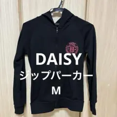 DAISY フード付きパーカー ブラック Mサイズのサムネイル
