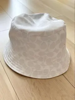 COACH リバーシブル バケットハット 帽子