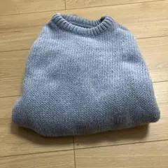 新品未使用タグ付きDazy ライトブルー ニットセーター 長袖M