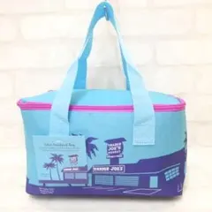トレーダージョーズ トレジョ ミニ保冷バッグ エコバッグ アイルブルー