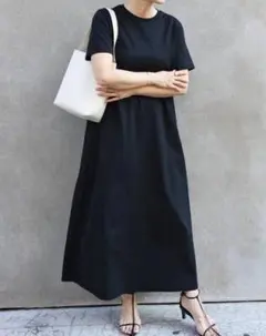 CELERI セルリ　リネン　長袖ロングワンピース　ブラック 2025年最新】CELERI ワンピースの人気アイテム - メルカリ