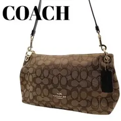 極美品✨️COACH コーチ ショルダーバッグ 斜め掛け シグネチャー