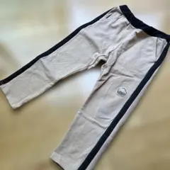 kladskap クレードスコープ　パンツ　120 裏起毛　ベージュ　恐竜