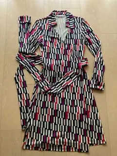【美品】DIANEvonFURSTENBERG ラップドレス