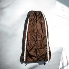 NIKE vintage super wide nylon pants city