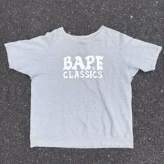 90-00s a bathing ape BAPEロゴ S/S スウェット