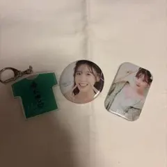 fluts zipper櫻井優衣 キーホルダー、缶バッチ