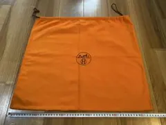 HERMES エルメス 保存袋 巾着袋 オレンジのサムネイル
