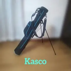kasco セルフスタンドバッグ ブラック/ライトブルーのサムネイル