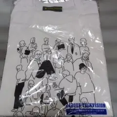 24HOUR TELEVISION イラスト Tシャツ SS サイズ　ホワイト