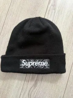 『美品』Supreme New Era バンダナ ボックスロゴ ビーニー