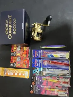 23 オシアコンクエスト 300XG ジグ，タイラバヘッド　バラ売可のサムネイル