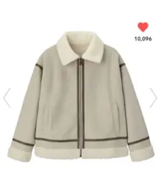 ムートンタッチブルゾン/GU