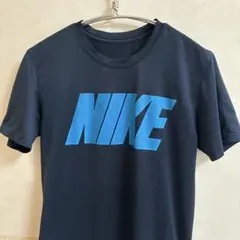 NIKE DRI-FIT ネイビー Tシャツ