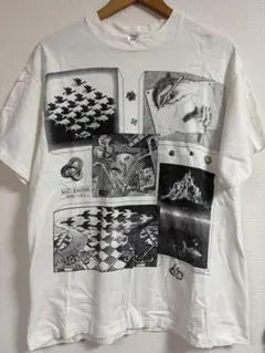 M.C.エッシャー Lizards USA製ANDAZIA TシャツXL - メルカリ