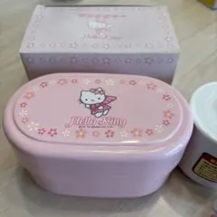 2000年 キティ HELLO KITTY ピンク ランチボックス 平成レトロ - メルカリ