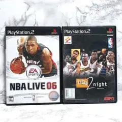 PS2ソフト バスケットボールゲーム 2本セット 【匿名配送・送料無料】