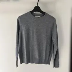 【新品タグ付き】 Te chichi グレー 長袖ニットセーター　フリーサイズ