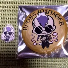 スロウダメージ　 キラナイ キラルナイト　ルースト店長　 缶バッジ　★★★