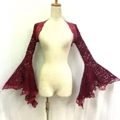 Ｙ5880★ワインレッド/ジプシー・フュージョン/アームチョリ/ベリーダンス