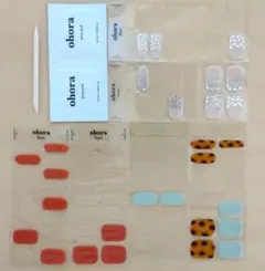 ohora セミキュアジェルネイルシート　ミックス
