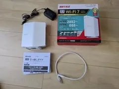 BUFFALO Wi-Fi 7 ルーター WSR-3600BE4P-WH 本体のサムネイル