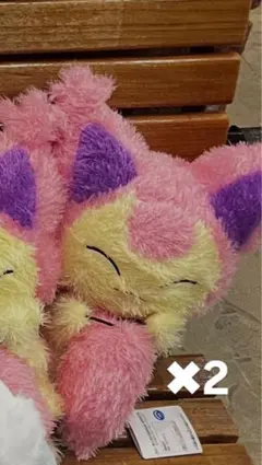 ポケットモンスターもふぐっとくつろぎタイムぬいぐるみエネコ 2体