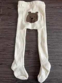 美品　GAP クマさん　タイツ　ベビータイツ