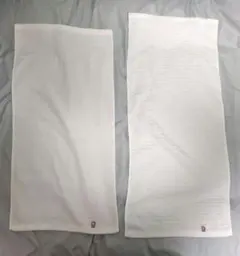 今治製　フェイスタオル　ホワイト　2枚