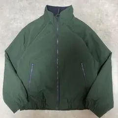 eddie bauer green nylon jaket