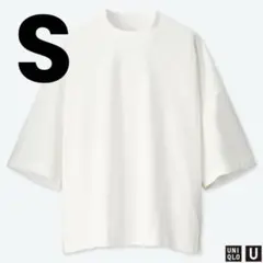 UNIQLO U ユニクロユー｜オーバーサイズスクエアT（5分袖）
