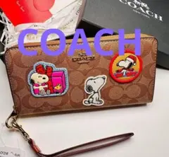 Coachレーデイズ長財布　コーチ長財布　ブラウン色