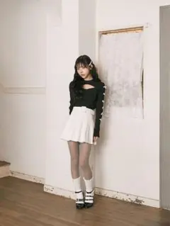 bubbles バブルス　リボンスリーブトップスのサムネイル