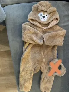 正規品　ディズニー　Disney ダッフィー　くま　着ぐるみ ロンパース　公式