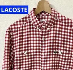 ラコステLACOSTE LIVEチェックシャツ サイズ40（L）のサムネイル