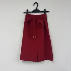 Fabulous Angela タイトスカート レッド リボンベルト付のサムネイル