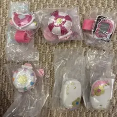 プリキュア ガチャガチャ 変身アイテム セット 6点