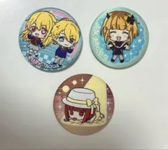 推しの子 刺繍缶バッチ3個セット